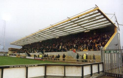 Abbey Stadium - South Stand (Gästebereich)
