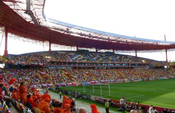 Estádio Municipal de Aveiro - Seitentribüne