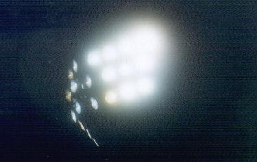 Stadio Artemio Franchi - Das Flutlicht mit dem Knick